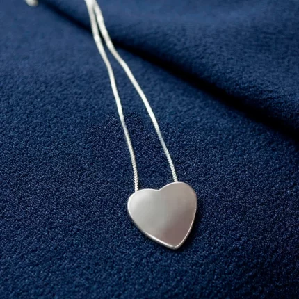 Gargantilla Corazón Liso 45 cm